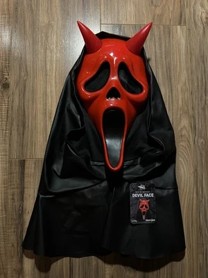 Ghost Face Devil Mask Dead By Daylight Devil Face Mask - Novo em folha enviado hoje - Imagem 1 de 4