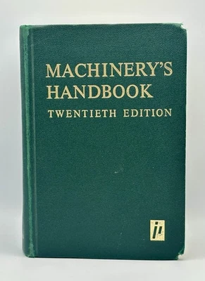 Machinery's Handbook - Vintage Twentieth Edition, Second Printing 1976 - Image 1 of 4