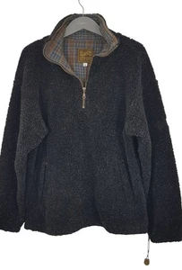 Haven Country Classics Shearling Fleece Size S Dark Grey Vintage - Picture 1 of 8