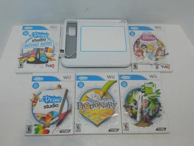 Nintendo Wii uDraw Studio Tablet & 5 Games Tested - Image 1 of 2