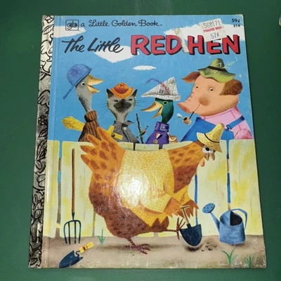 The Little Red Hen A Little Golden Book 19th Printing 1978 - Image 1 of 4