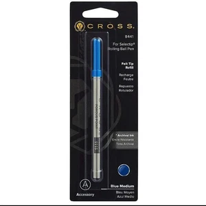 Porous-Point (Felt-Tip) Refill for Selectip Pensm Blue - Picture 1 of 1