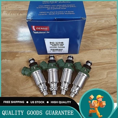 4 piezas inyectores de combustible Denso para Toyota Camry 1992-2000 2,0 L 2,2 L I4 23250-74100 EE. UU. Foto 1 de 4