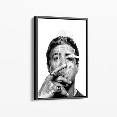 Sylvester Stallone Cigar Poster - Iconic Actor Wall Decor - Poster No Frame - Image 1 of 4