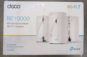 TP-Link BE10000 Deco BE63 Wi-fi 7 Mesh System 3 Pack- White - Bild 1 von 3