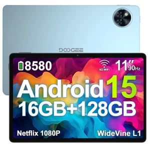 Android 15 Tablet, 11 inch Android Tablet 16GB+128GB/2TB TF Octa-Core,90Hz Di... - Picture 1 of 9