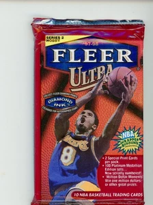 1997/98 FLEER ULTRA SERIES 2 HOBBY BASKETBALL 10 CARDS PER PACK - Picture 1 of 2