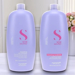 Alfaparf Semi di Lino SMOOTH Smoothing Shampoo&Conditioner Duo 33.8 oz - Picture 1 of 1