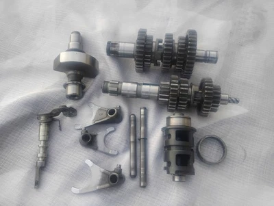 Yamaha Xt250 1981 componentes de tambor de transmisión y cambio  Foto 1 de 4