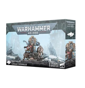 Warhammer 40k Space Wolves Logan Grimnar Games Workshop GW - Picture 1 of 1