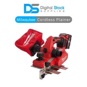Milwaukee M18BP-0 18V Li-ion 82mm Cordless Planer With Dust Bag & Guide - Picture 1 of 8