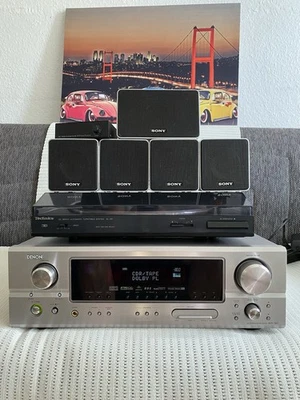 Denon AVR-1907 mit Vorverstärker Plattenspieler - Bild 1 von 4