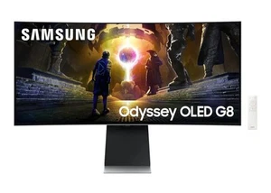Moniteur gaming intelligent Samsung Odyssey Gaming OLED G8 LS34DG850SU incurvé 34" UWQHD - Photo 1/9
