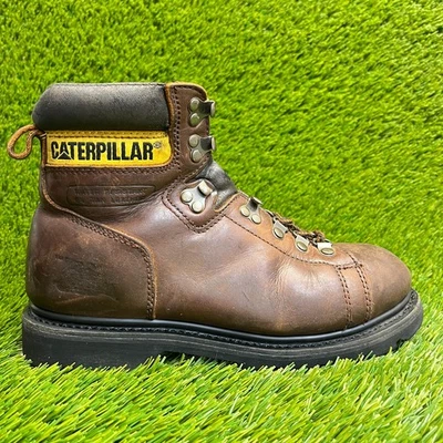 Cat Alaska FX 6" Womens Size 7 Brown Outdoor Steel Toe Work Construction Boots - Image 1 of 4