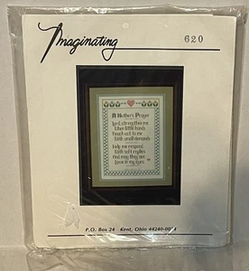 Vintage Imaginating Counted Cross Stitch Kit 188592 Stickerei "Mother's Prayer" - Bild 1 von 2