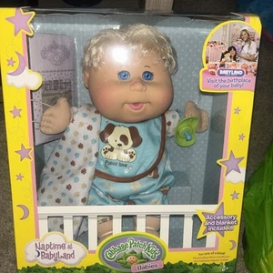Cabbage Patch Kids Babies Naptime At Babyland Blue Eye 12.5" Baby Doll - Picture 1 of 5