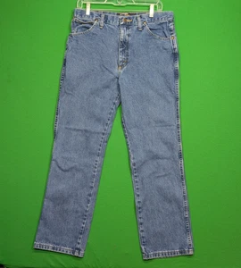 Wrangler George Strait Jeans Herren 34x30 (32x29) Blau Original Fit Cowboy Schnitt - Bild 1 von 18