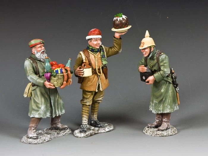 XM012-01 King & Country "Navidad 1914" Soldados RETIRADOS ¡Juego de vacaciones de Navidad! Foto 1 de 1