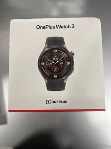 OnePlus Watch 3 46mm Black Obsidian Titanium - Excellent Condition - Picture 1 of 7