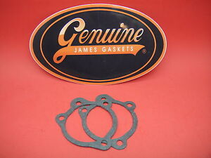 CARB TO AIR CLEANER GASKETS "PAIR" HARLEY 38MM KEIHIN BUTTERFLY CARBS 1977-87