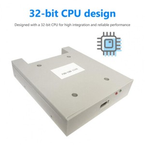 FDD-UDD U144 USB 32-bit CPU 1.44MB Floppy Drive Emulator for industrial control