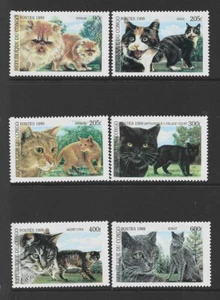 CONGO. REP. POPULAR. Año: 1999. Tema: FAUNA. GATOS. - Picture 1 of 1