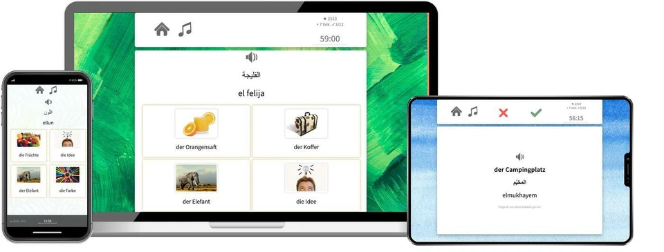 Tunesisch lernen Fachwortschatz C1+C2 Vokabeltrainer Onlinekurs Sprachenlernen24 - Bild 1 von 1