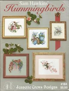 Sam Hawkins' Hummingbirds Jeanette Crews Designs #164 - Picture 1 of 2