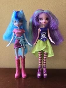 My Little Pony Equestria Mädchen Regenbogenfelsen Blendende Sonate Dämmerung & Aria Blaze - Bild 1 von 6
