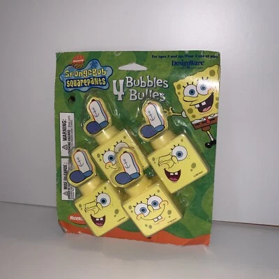 Spongebob Squarepants Party Favors Bubbles American Greetings 2003 Sealed  - Image 1 of 4