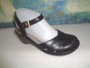 Zapatos zuecos para mujer Nature's negros talla 7M - Imagen 1 de 8