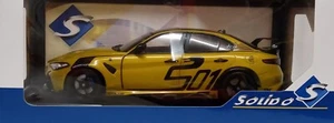 Solido 1/18 Scale - Alfa Romeo Giulia GTA Nagemaakt (2022) Yellow - Picture 1 of 16