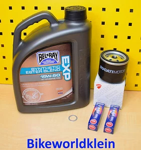 Original Filtre à Huile Bougie Bel-Ray Exp 15w50 pour : Ducati 600 Monster / Ss - Photo 1/1