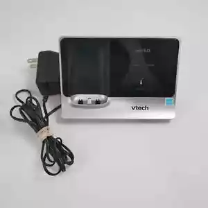 Vtech LS6215 Black/Silver Cordless Phone Main Charging Base - Picture 1 of 4