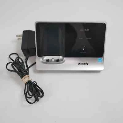 Vtech LS6215 Black/Silver Cordless Phone Main Charging Base - Image 1 of 4