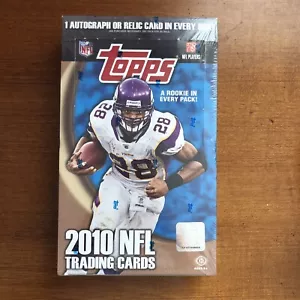 2010 Topps Football NFL Sealed 36 Pack Box - Inc Auto or Relic - Picture 1 of 6