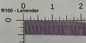 R100 - Ribbed Ribbon Rayon 1/2" wide . By the yard - Picture 1 of 1