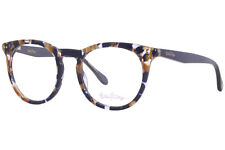 Lilly Pulitzer Reyes SF Eyeglasses Frame Women's Safari FullRim Round Shape 48mm