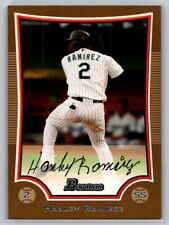 💎2009 Bowman Baseball Gold #12 Hanley Ramirez - Florida Marlins💎