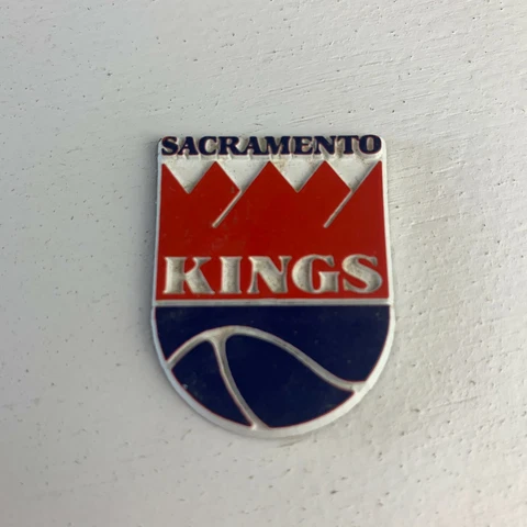 Sacramento Kings Vintage Old NBA Rubber Basketball Fridge Magnet Cover