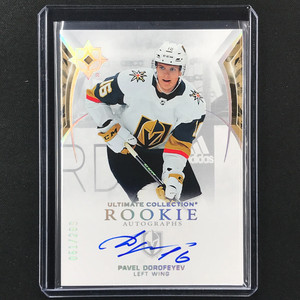 2021-22 Ultimate Collection PAVEL DOROFEYEV Base Rookie Auto 51/299
