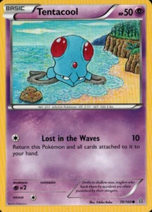 Tentacool 70/160 (LP, Pokemon Card, Primal Clash, 2015, Psychic, Common) - Picture 1 of 3