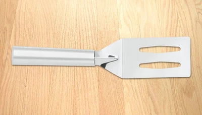 RADA CUTLERY Rada R114 Metal Spatula Made USA kitchen use for cast iron or grilling, 2" face