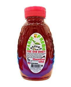 RAW HONEY HIMALAYAN VINE 1LB 454g Squeeze Bottle 100% PURE RAW HONEY - Picture 1 of 7