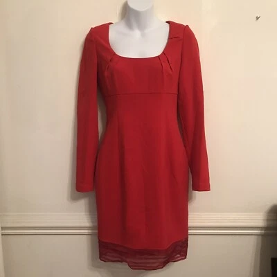 Vestido rojo Patrizia Luca Milano - talla pequeña Foto 1 de 4