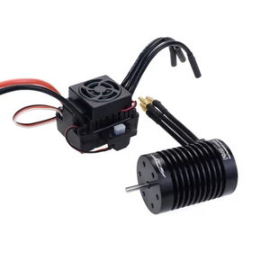 F540-V2 4370KV Brushless Sensorless Waterproof Motor 3.175mm+60A ESC For RC Car - Picture 1 of 9