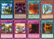 Yugioh Chain Burn Deck - Just Desserts Fossil Dyna Pachycephalo Secret Barrel