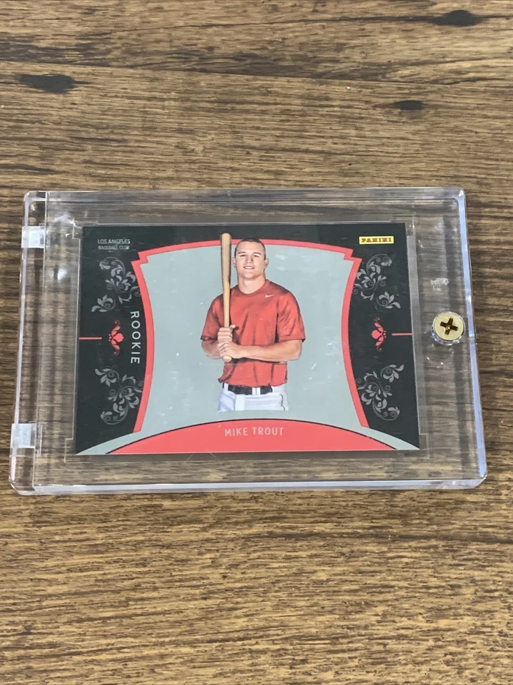 MIKE TROUT RC ROOKIE 2012 PANINI BLACK FRIDAY #43 278/599 Ultra RARE #'d 🔥 - Image 1 of 4