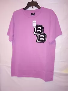 Rare Bianca Belair WWE Tshirt With Patches Size Large Color Pink - Picture 1 of 7