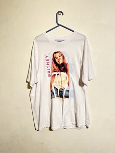 Offiziell - BRITNEY SPEARS 2021 Vintage Style 'REPOP' T-Shirt weiß Gr. XXL - Bild 1 von 5